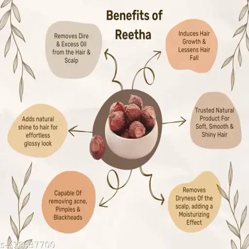 Reetha/ Soapnut benefits