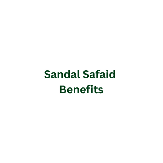 Sandal Safaid  Benefits
