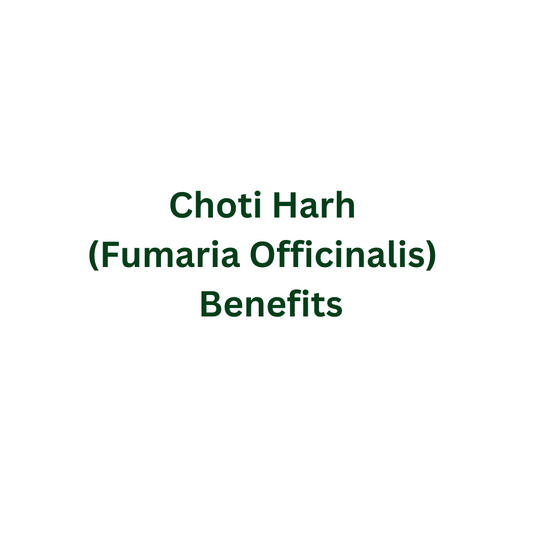 Choti Harh (Fumaria Officinalis) – herbal remedy for digestion and liver support