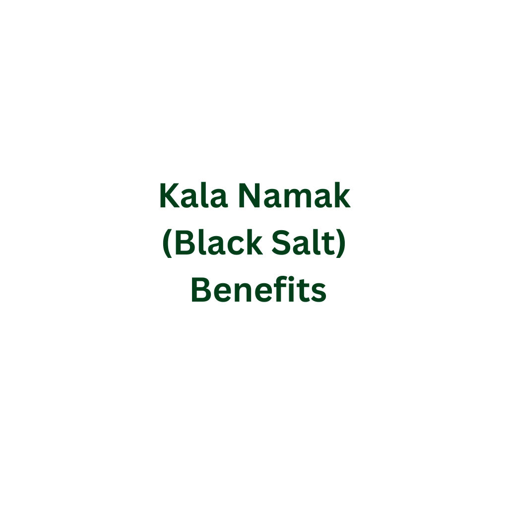 Kala Namak (Black Salt) – natural salt for digestion and acidity relief