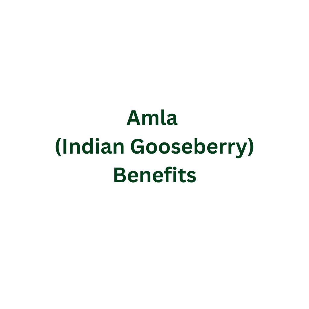 "Amla (Indian Gooseberry) – natural herb to support digestion and improve gut health"