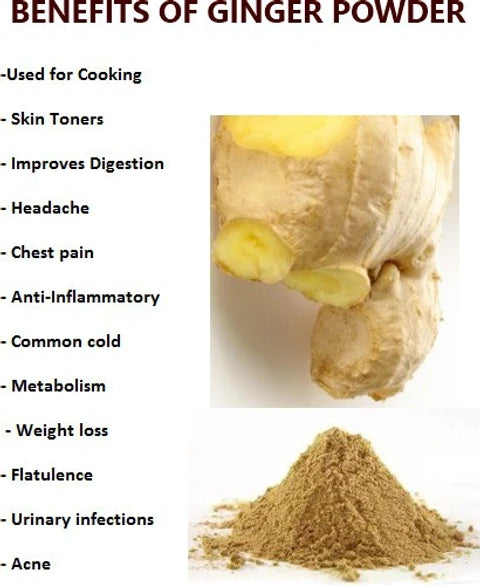 Organic Dried Ginger Sonth Powder by Sehatwala – Natural Immunity Booster