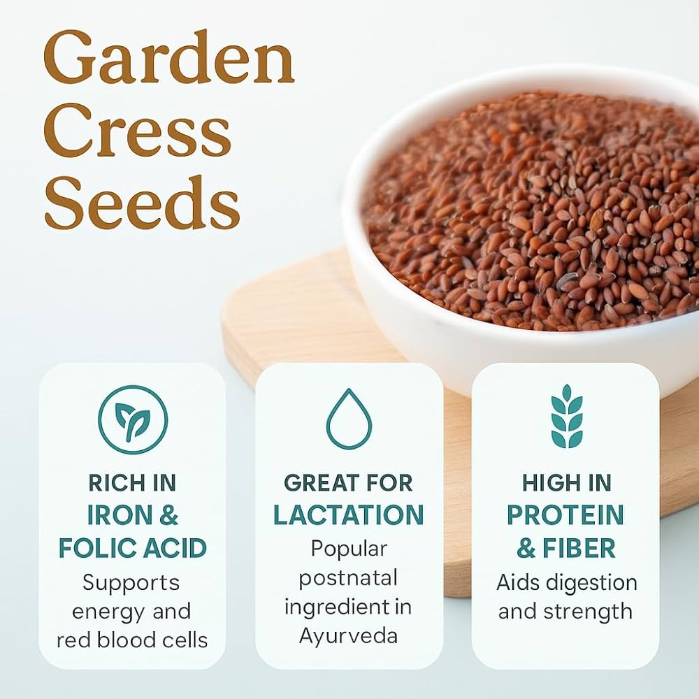 Garden Cress Seeds by Sehatwala – Natural Herbal Tonic
