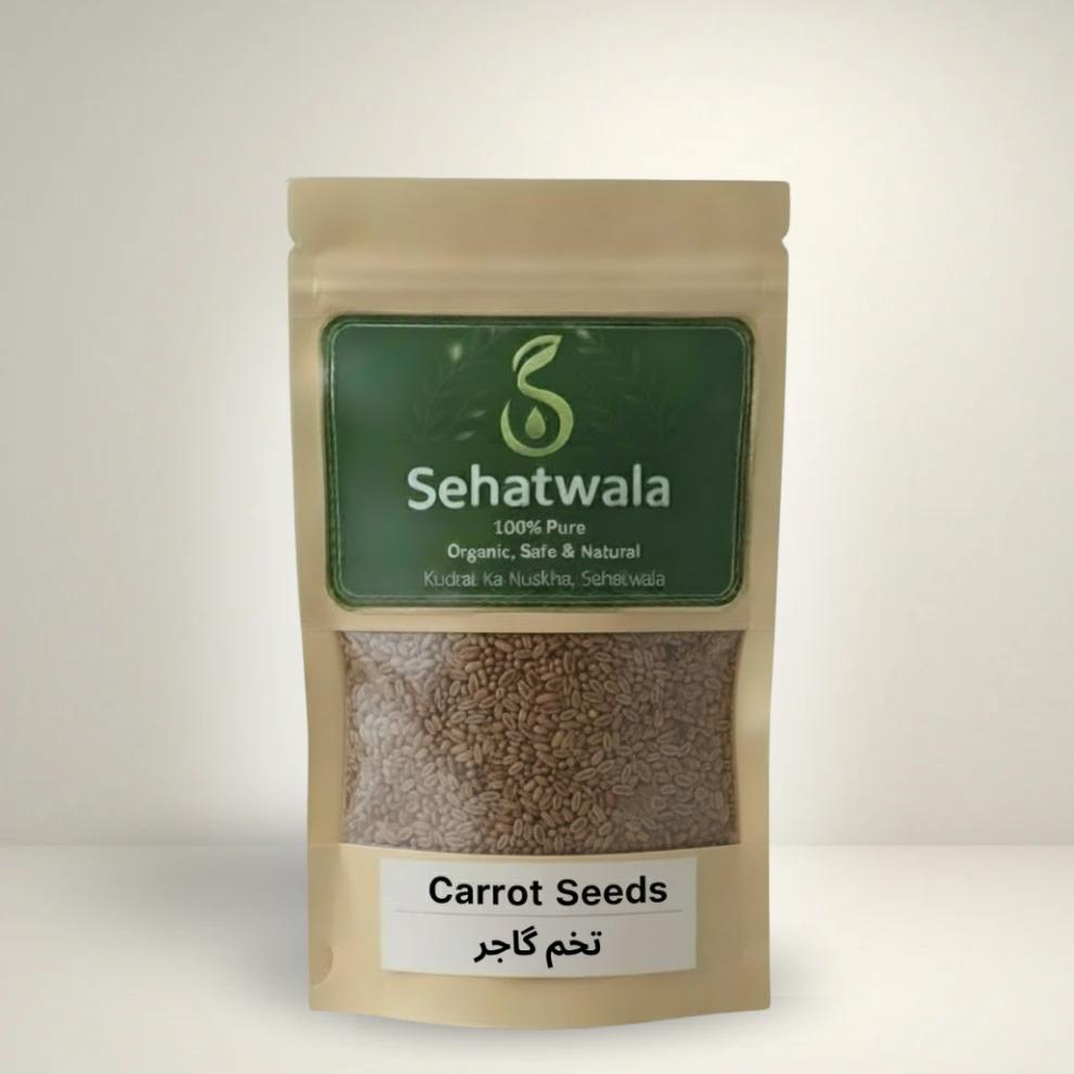 Organic Carrot Seeds Gajar ke Beej by Sehatwala – Natural Fertility Booster