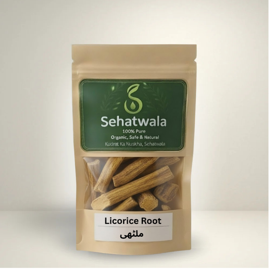 Sehatwala Mulethi Powder – 100% Pure Licorice Root for Cough & Immunity