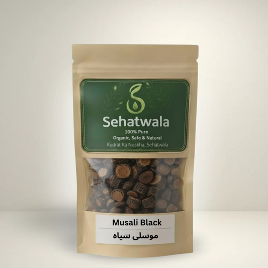 Sehatwala Kali Musli – Black Musali for Strength & Vitality