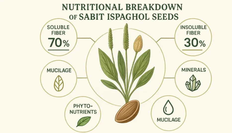 Ispaghol Saabit / اسپغول ثابت / Whole Psyllium Seeds / Blond psyllium (100% Original, Natural)