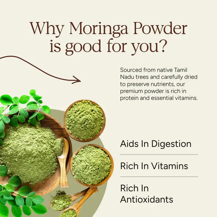 Moringa Oleifera Powder/ Sohanjna benefits