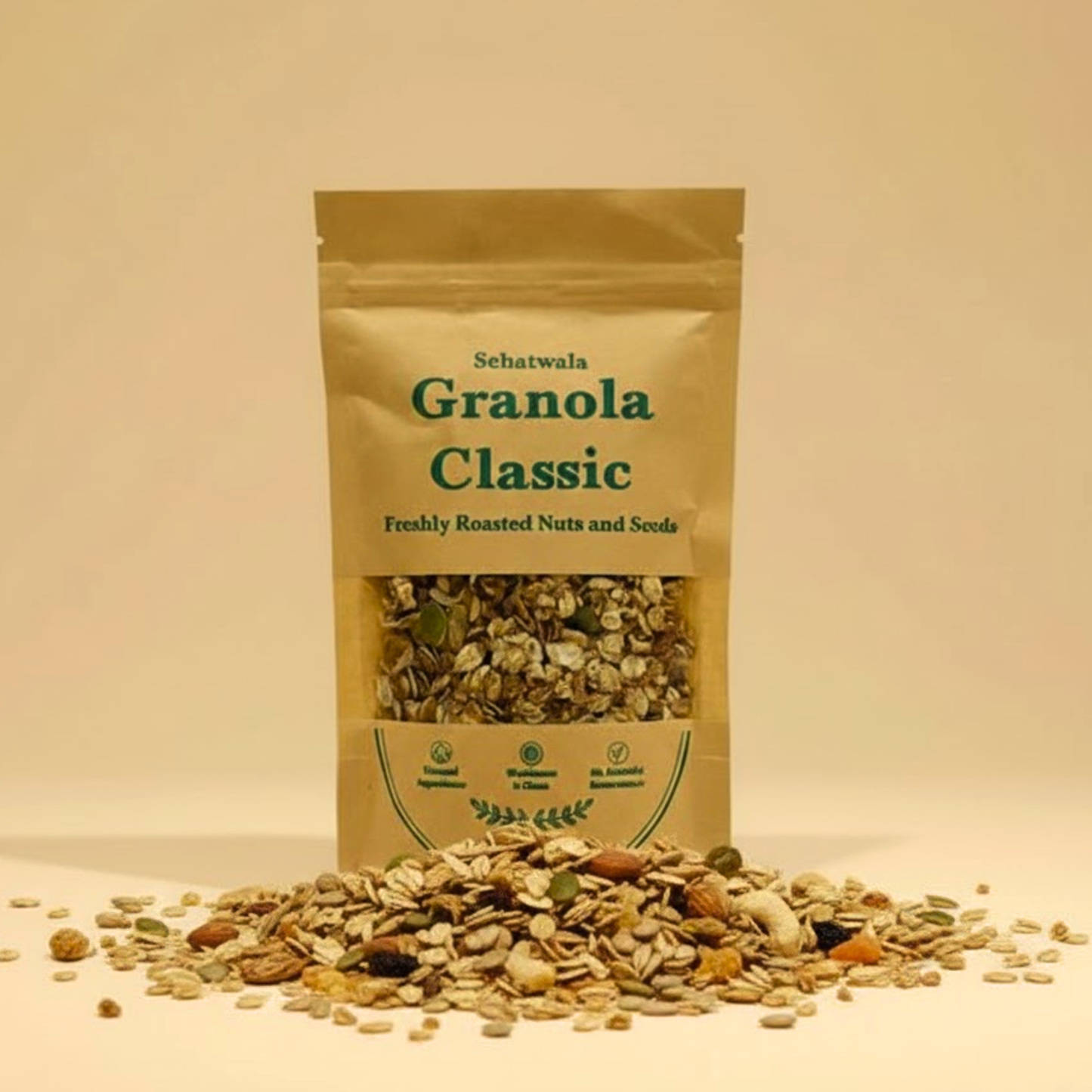 Sehatwala Granola Classic – Premium Nuts & Seeds